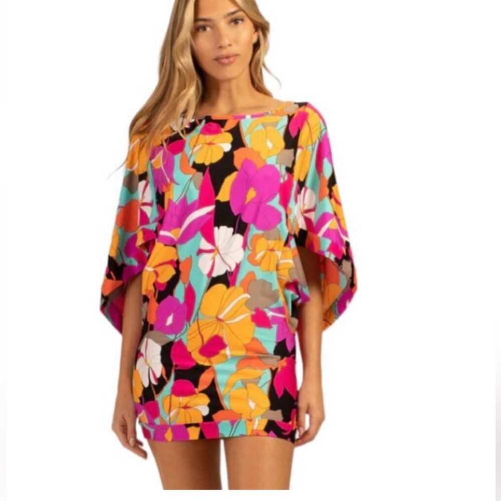 ⭐️ Trina Turk Gemini Cover-up Tunic Large - Picture 3 of 10